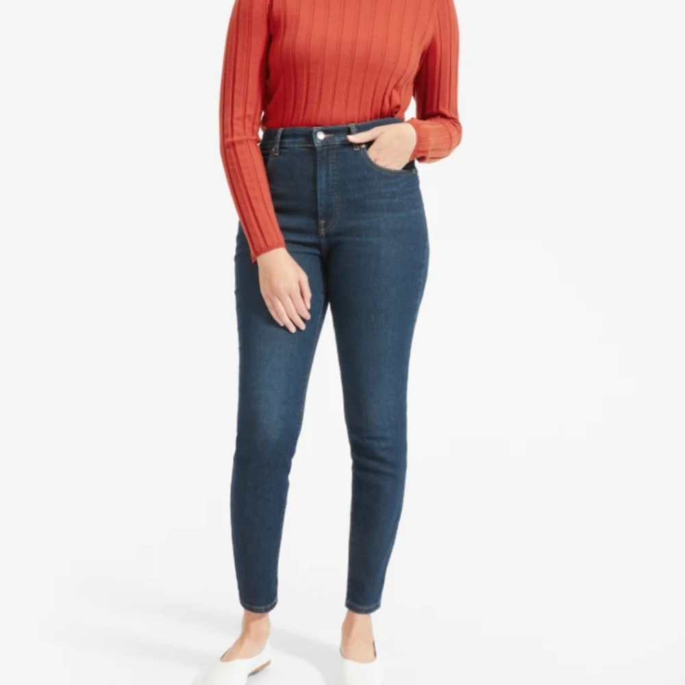Everlane Authentic Stretch High-rise Skinny